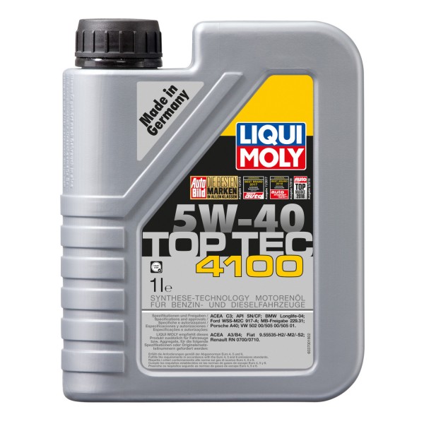 Liqui Moly Top Tec 4100 5W40 1 Liter