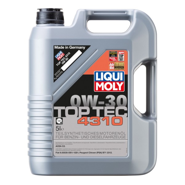 Liqui Moly Top Tec 4310 0W30 5 Liter