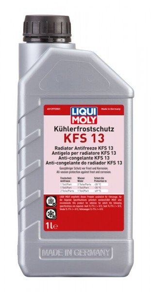 Liqui Moly Kühlerfrostschutz KFS 13 1 Liter